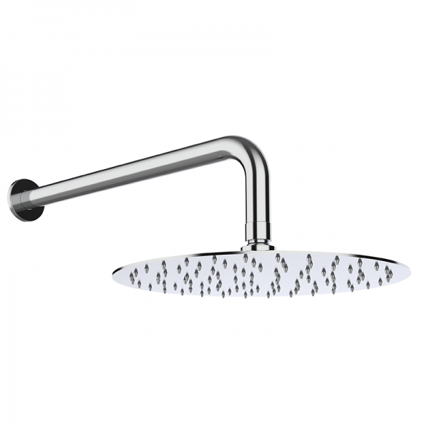 Верхній душ зі стіни GRB Hidromasaje Slim з кронштейном хром 05028001