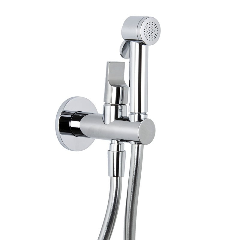 Гігієнічний душ зі змішувачем Fima Carlo Frattini Collettivita хром F2310NCR+ F2645