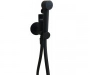 Гигиенический душ со смесителем Fima Carlo Frattini Collettivita черный матовый F2310NNS+F2645