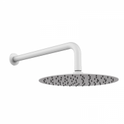 Верхний душ со стены GRB Hidromasaje Slim с кронштейном белый 05028101