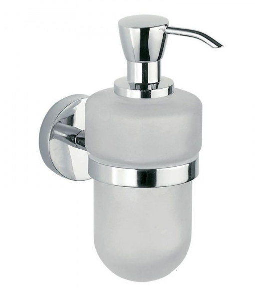 Дозатор для жидкого мыла Inda Forum матовое стекло/хром A36120 CR 21