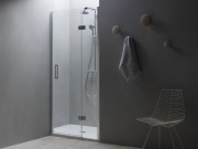 Душові двері Kolpa-San Atlas TV/S 100/K-R права 100х200 см профіль хром/прозоре скло 560270