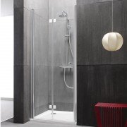 Душевая дверь Kolpa-San Terra Flat TV/S 90/K-L  левая 90х200 см профиль хром/прозрачное стекло 508780