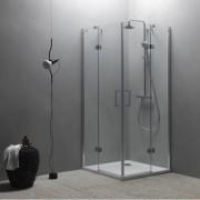 Душовий кутник Kolpa San Atlas TKK 100/K 100x100 см профіль хром/прозоре скло 560210