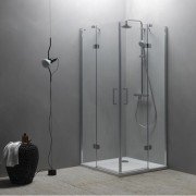 Душевой уголок Kolpa San Atlas TKK 100/K 100x100 см профиль хром/прозрачное стекло 560210