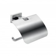 Держатель для туалетной бумаги Inda Lea с крышкой хром A18260 CR