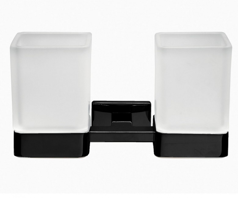 Набор стаканов Inda Lea подвесной матовое стекло/черный матовый A1810F NE 21