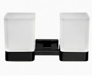 Набор стаканов Inda Lea подвесной матовое стекло/черный матовый A1810F NE 21