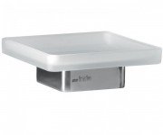 Мильниця для ванної Inda Lea настільна матове скло / хром A1811Z CR 21