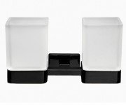 Набір склянок Inda Lea підвісний матове скло/чорний матовий A1810F NE 21