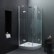 Душевой уголок Kolpa San Atlas TKP 90/K-FROST 90x90 см профиль хром/прозрачное стекло/Фрост 560840