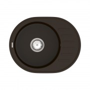 Мойка для кухни Vankor Lira 57х45 см кварц шоколад Lira LMO 02.57 Chocolate
