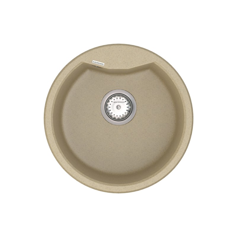 Мойка для кухни Vankor Vena Ø47,5 см кварц сафари Vena VMR 01.48 Safari