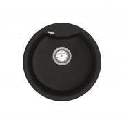Мойка для кухни Vankor Vena Ø47,5 см кварц черный Vena VMR 01.48 Black
