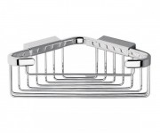 Полочка для ванной Inda Complementi угловая 17х17 см хром A0449H CR