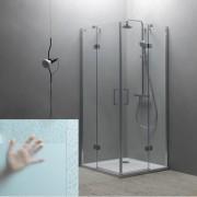 Душовий кутник Kolpa San Atlas TKK 100/K-FROST 100x100 см профіль хром/прозоре скло/Фрост 560830