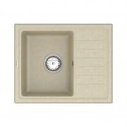 Мийка для кухні Vankor Lira 55х45 см кварц бежевий Lira LMP 02.55 Beige