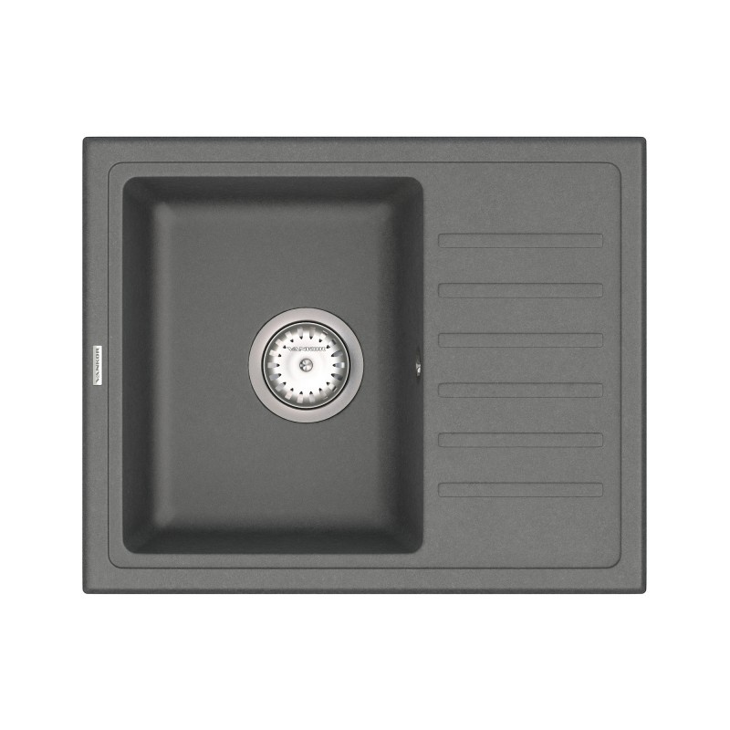 Мойка для кухни Vankor Lira 55х45 см кварц серый Lira LMP 02.55 Gray