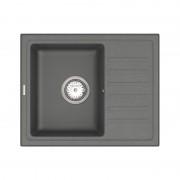 Мийка для кухні Vankor Lira 55х45 см кварц сірий Lira LMP 02.55 Gray