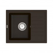 Мойка для кухни Vankor Lira 55х45 см кварц шоколад Lira LMP 02.55 Chocolate