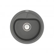 Мойка для кухни Vankor Polo Ø44 см кварц серый Polo PMR 01.45 Gray