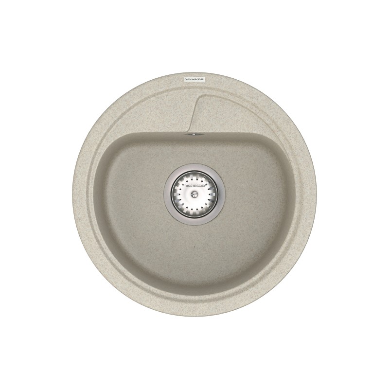 Мойка для кухни Vankor Polo Ø44 см кварц терра Polo PMR 01.45 Terra
