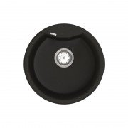 Мойка для кухни Vankor Vena Ø47,5 см кварц черный Vena VMR 01.48 Black