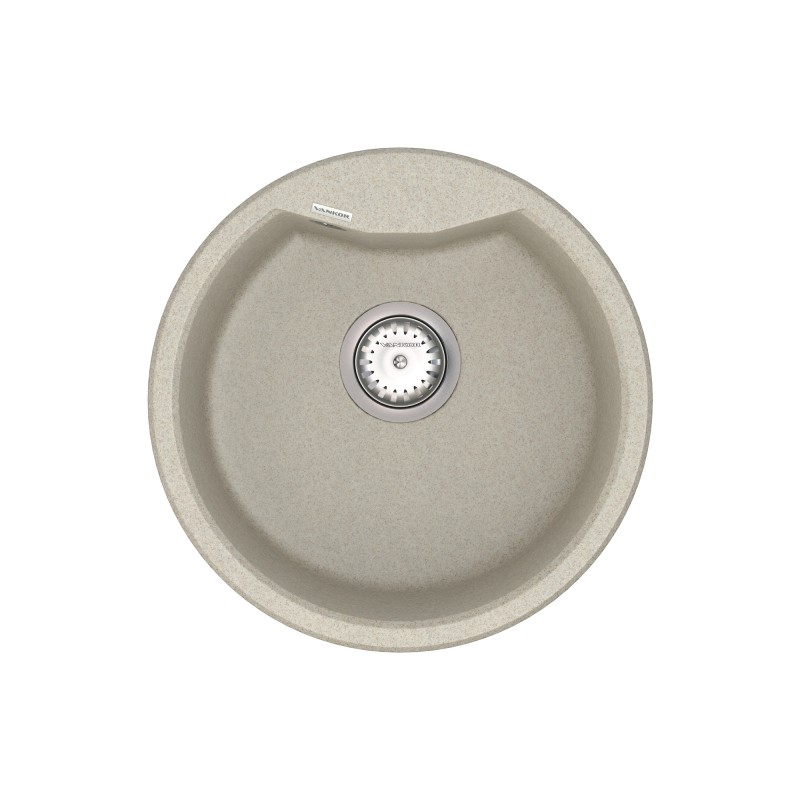 Мойка для кухни Vankor Vena Ø47,5 см кварц терра Vena VMR 01.48 Terra