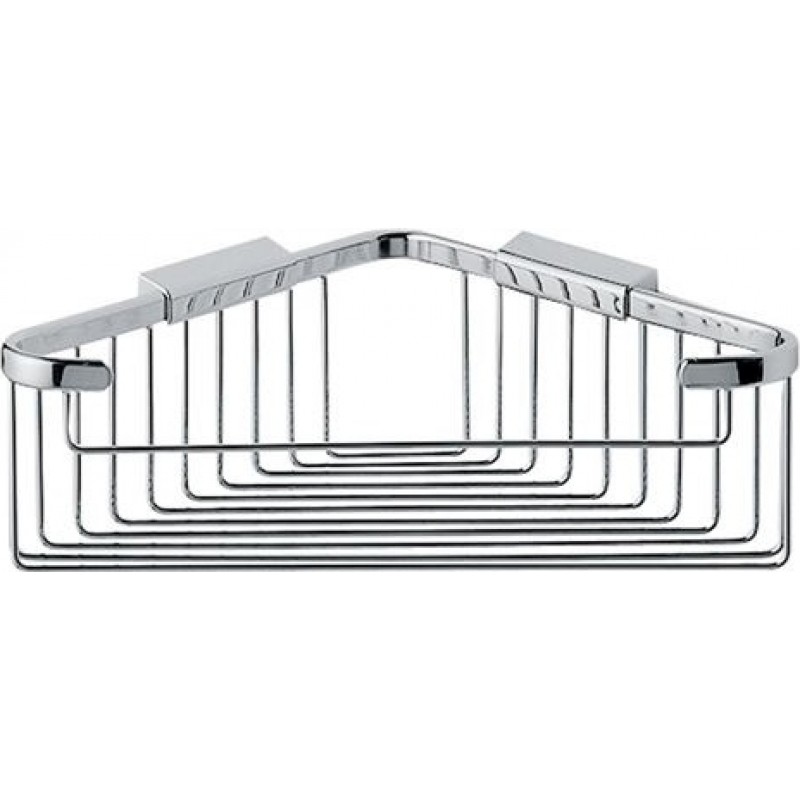 Поличка для ванної Inda Complementi кутова 22х22 см хром AV031A CR