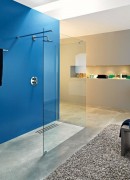 Душевая кабина Kolpa San Corona TK OPEN 120X80 см L левая профиль хром/прозрачное стекло 508380