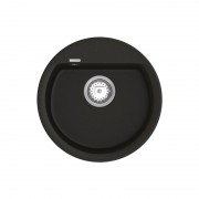 Мойка для кухни Vankor Easy Ø44,5 см кварц черный Easy EMR 01.45 Black