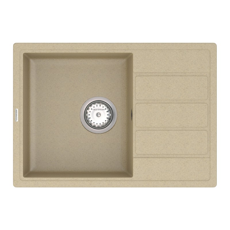 Мийка для кухні Vankor Easy 61х43,5 см кварц сафарі Easy EMP 02.62 Safari