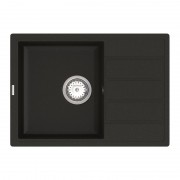 Мойка для кухни Vankor Easy 61х43,5 см кварц черный Easy EMP 02.62 Black