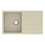 Мийка для кухні Vankor Easy 75х43,5 см кварц бежевий Easy EMP 02.76 Beige
