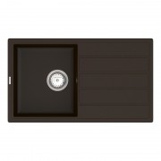 Мойка для кухни Vankor Easy 75х43,5 см кварц шоколад Easy EMP 02.76 Chocolate