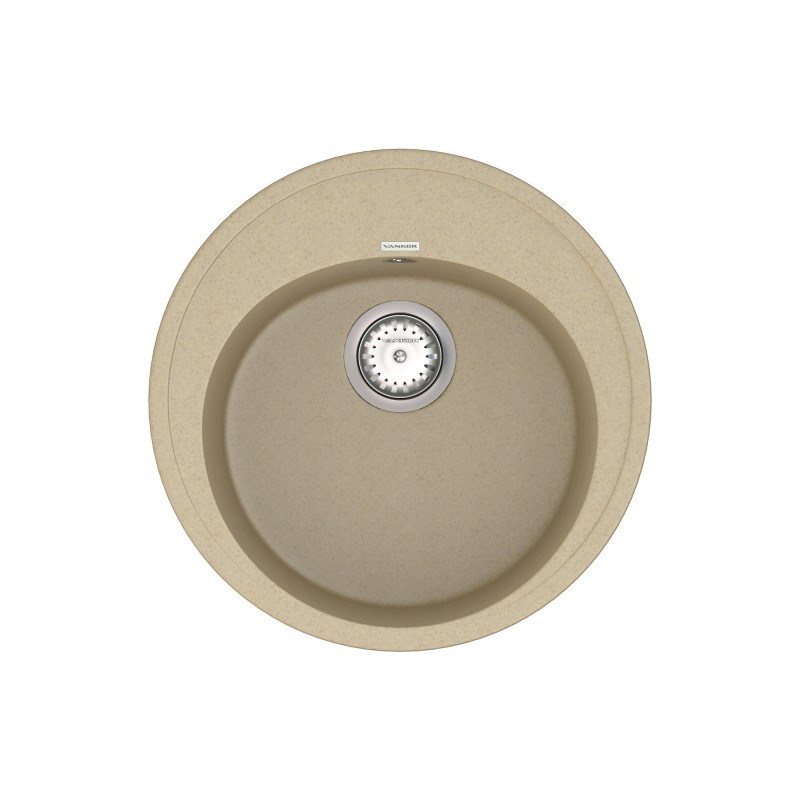 Мийка для кухні Vankor Sity Ø49,5 см кварц сафарі Sity SMR 01.50 Safari