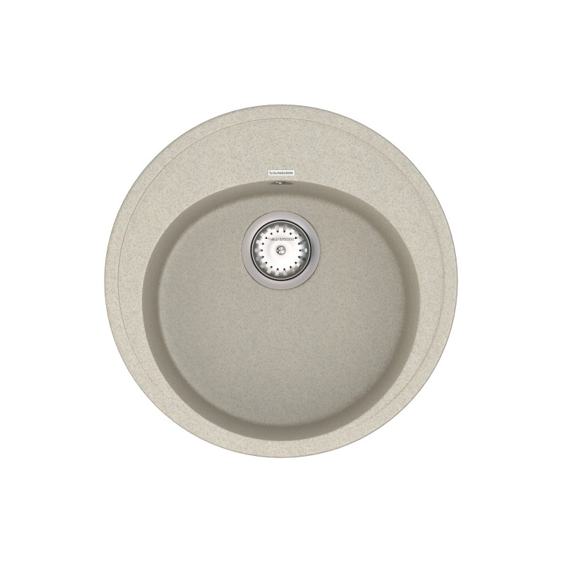 Мойка для кухни Vankor Sity Ø49,5 см кварц терра Sity SMR 01.50 Terra