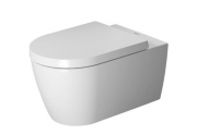 Унитаз подвесной с крышкой Duravit Me by Starck 37x57 Rimless 45290900A1