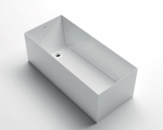 Ванна отдельностоящая Gruppo Treesse Ilia 170х75 белый/хром V3750XBL000S