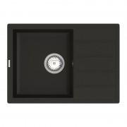 Мойка для кухни Vankor Easy 61х43,5 см кварц черный Easy EMP 02.62 Black