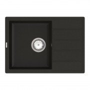 Мойка для кухни Vankor Easy 61х43,5 см кварц черный Easy EMP 02.62 Black