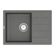 Мойка для кухни Vankor Easy 61х43,5 см кварц серый Easy EMP 02.62 Gray