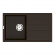 Мойка для кухни Vankor Easy 75х43,5 см кварц шоколад Easy EMP 02.76 Chocolate