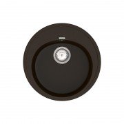 Мойка для кухни Vankor Sity Ø49,5 см кварц шоколад Sity SMR 01.50 Chocolate