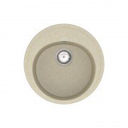 Мойка для кухни Vankor Sity Ø49,5 см кварц бежевый Sity SMR 01.50 Beige
