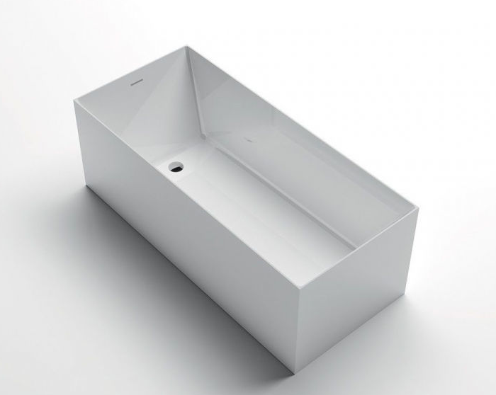 Ванна отдельностоящая Gruppo Treesse Ilia 170х75 белый/хром V3750XBL000S
