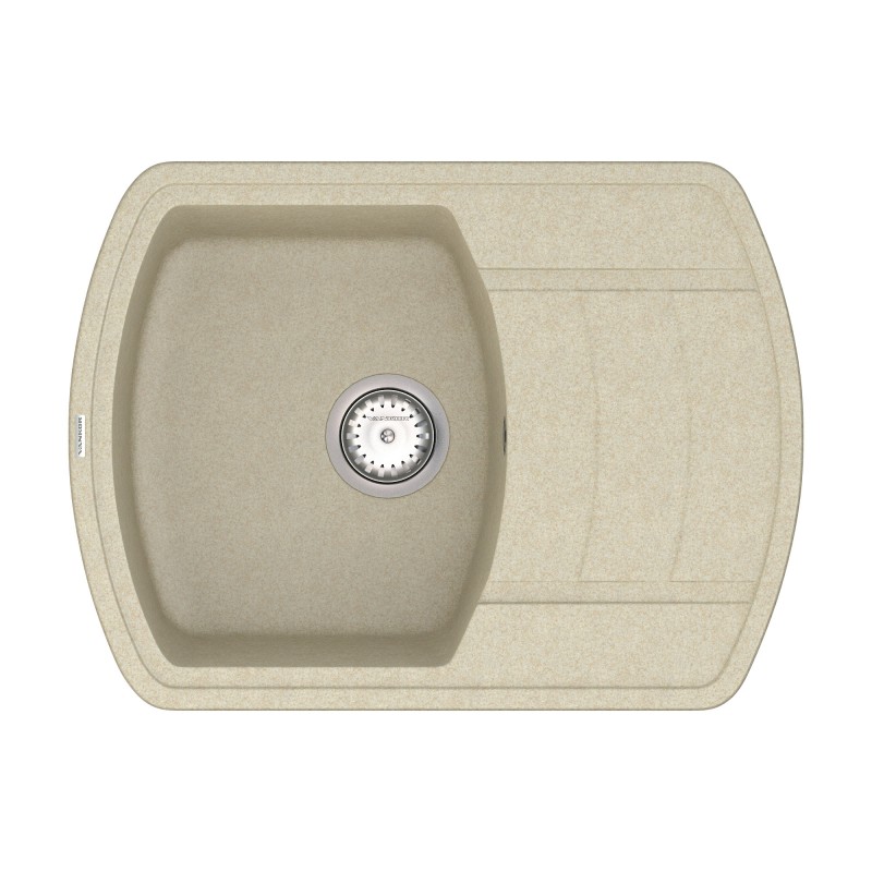Мийка для кухні Vankor Norton 67х50 см кварц бежевий Norton NMP 02.67 Beige