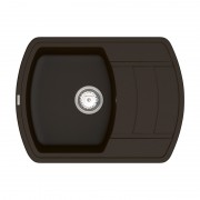 Мийка для кухні Vankor Norton 67х50 см кварц шоколад Norton NMP 02.67 Chocolate