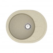 Мойка для кухни Vankor Sity 60,5х49 см кварц бежевый Sity SMO 02.61 Beige