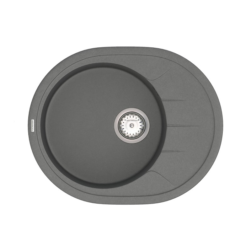 Мойка для кухни Vankor Sity 60,5х49 см кварц серый Sity SMO 02.61 Gray